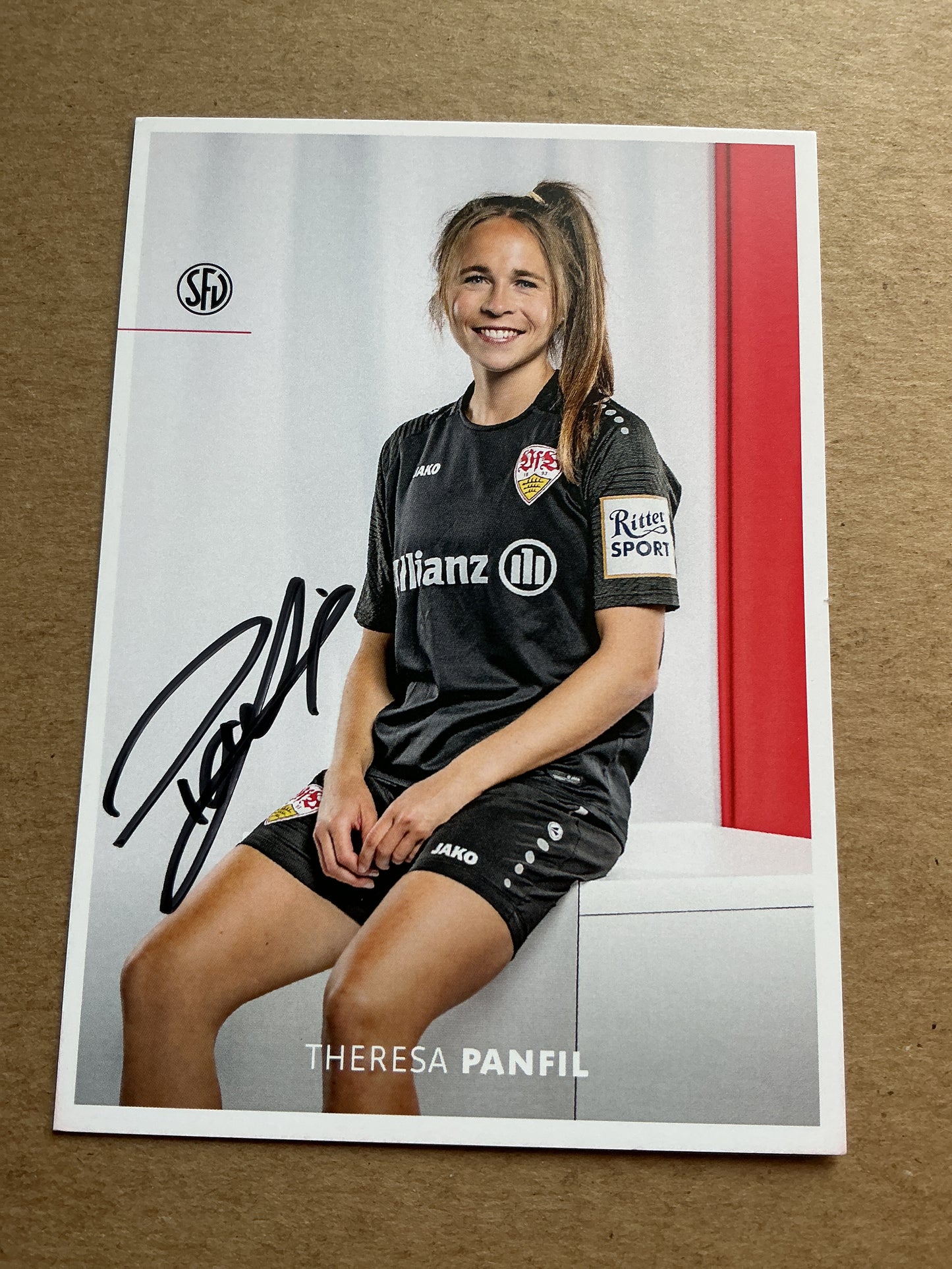Theresa Panfil, Germany 🇩🇪 VfB Stuttgart 2024/25 hand signed