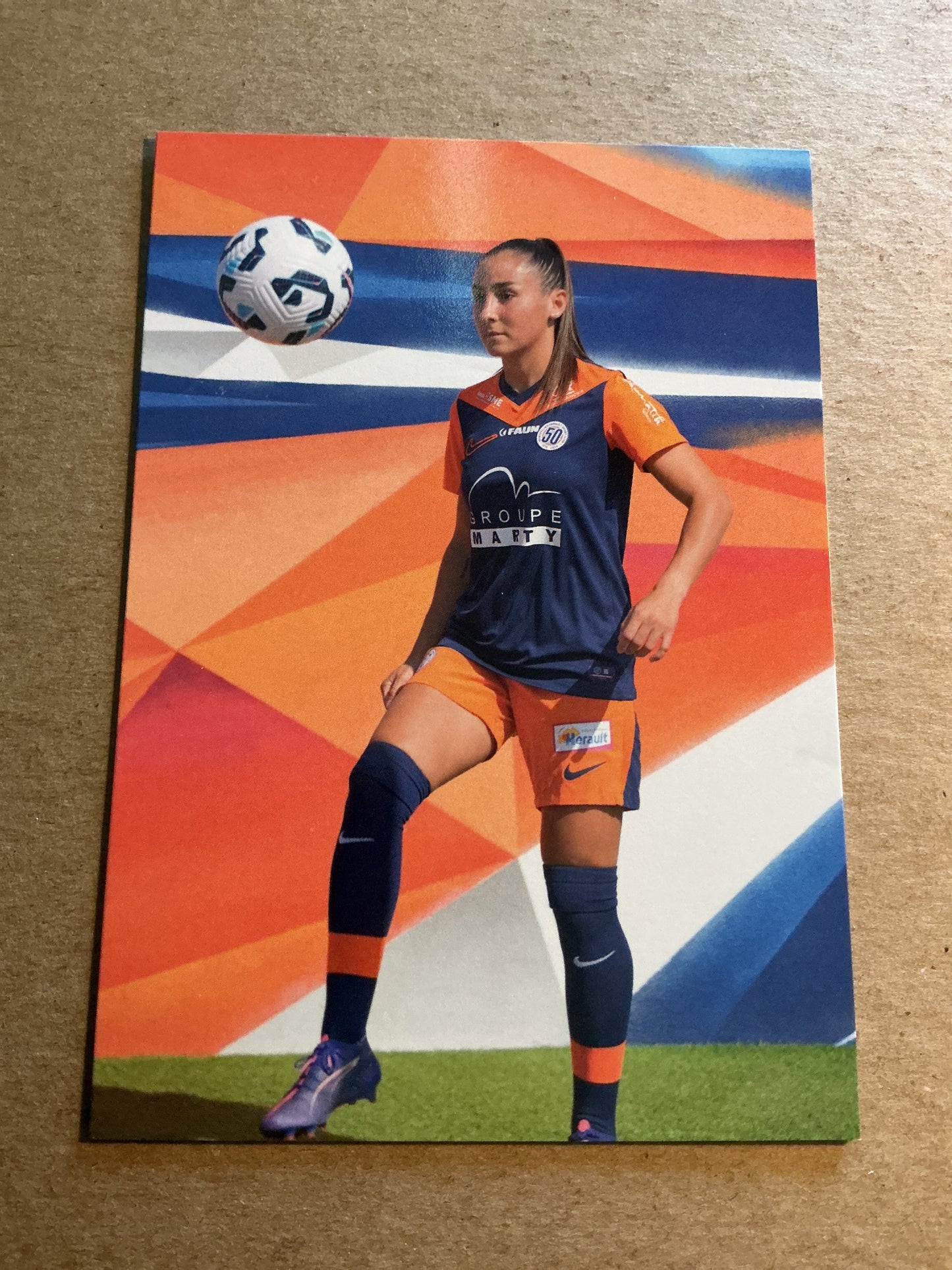 Sonia Ouchene, France 🇫🇷 Montpellier HSC 2024/25 hand signed