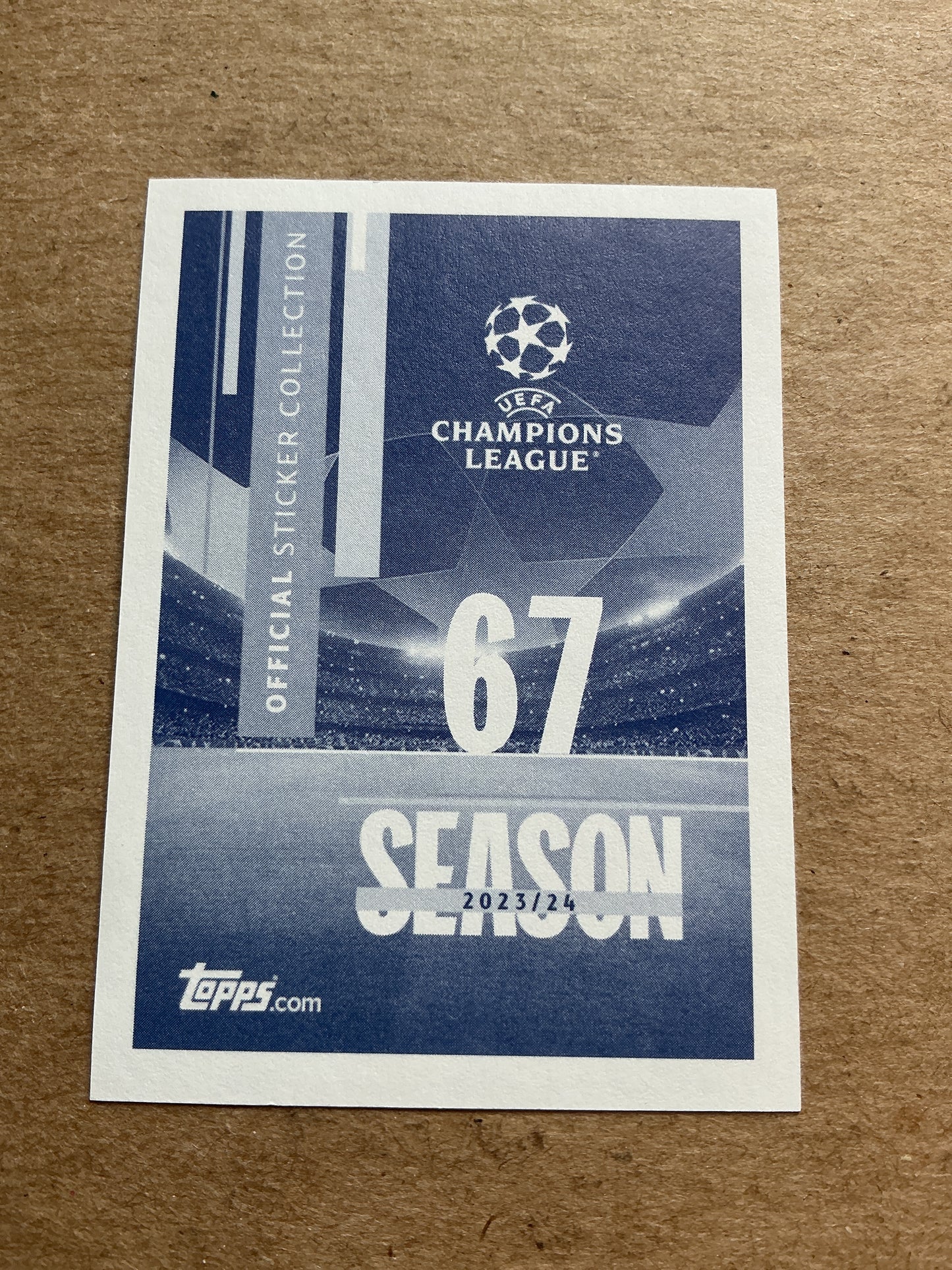Jan Oblak, Slovenia 🇸🇮 Atletico Madrid 2023/24 Topps hand signed