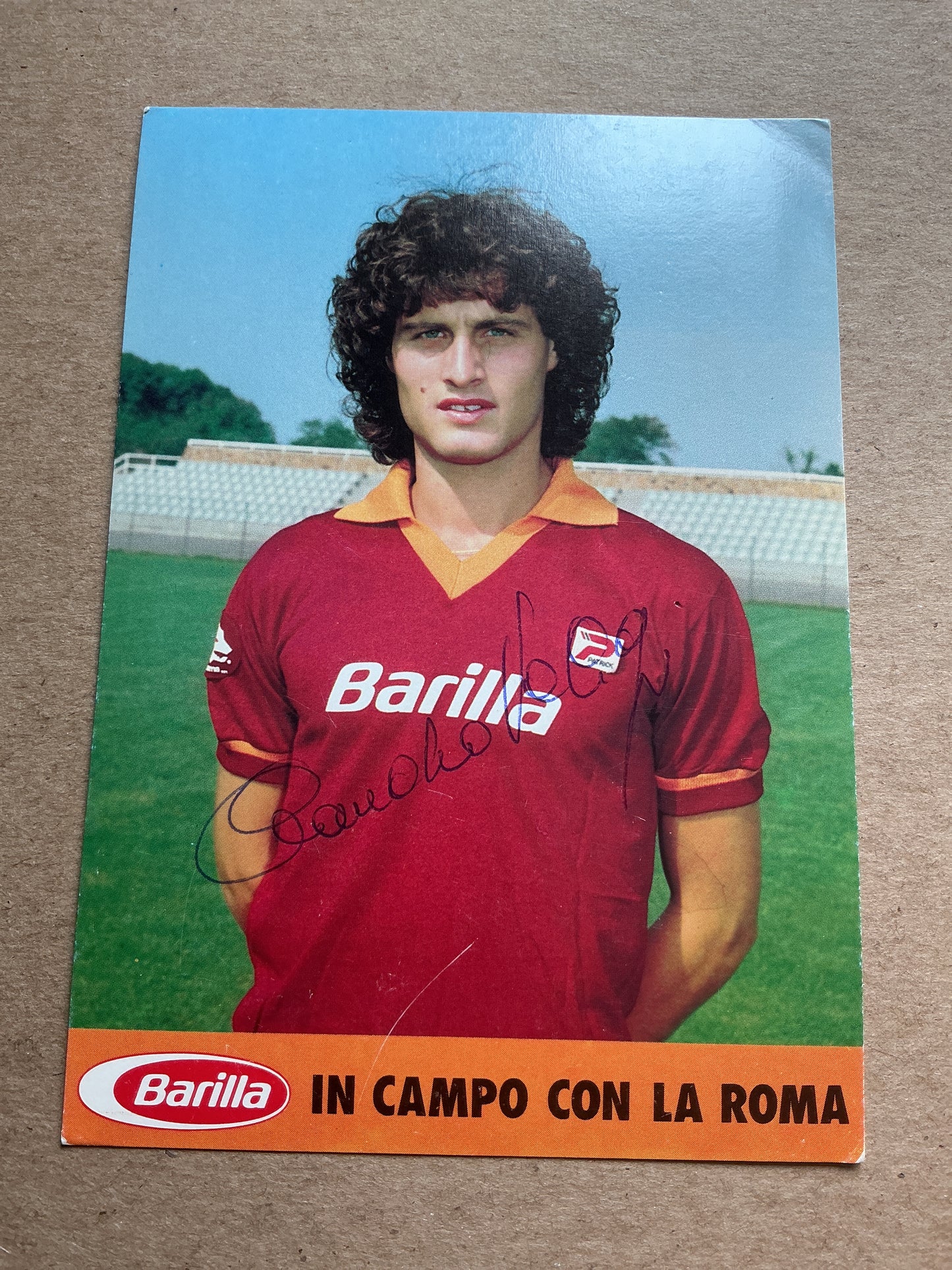 Claudio Valigi, Italy 🇮🇹 AS Roma 1982/83 hand signed