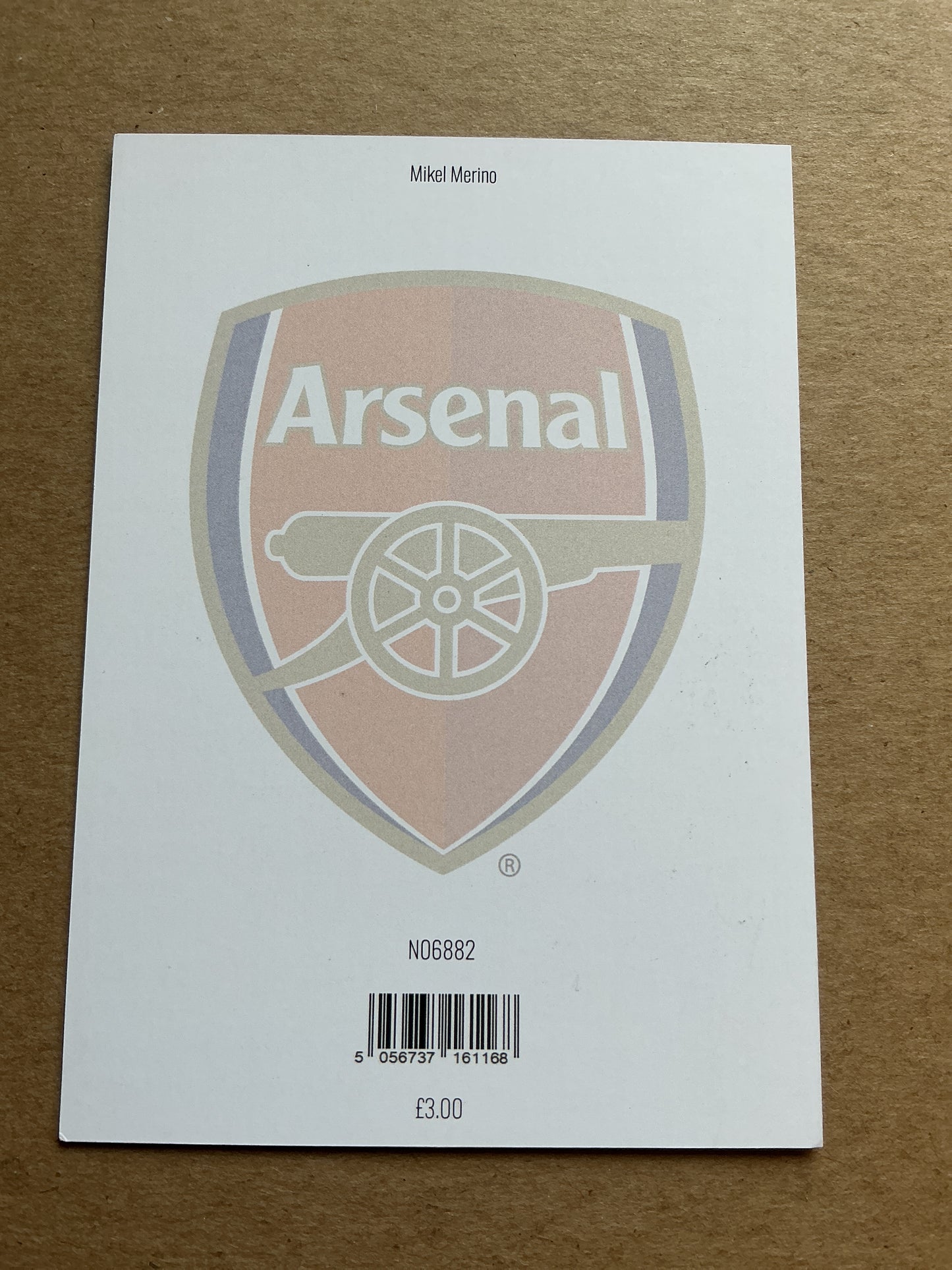 Mikel Merino, Spain 🇪🇸 Arsenal FC 2024/25 hand signed