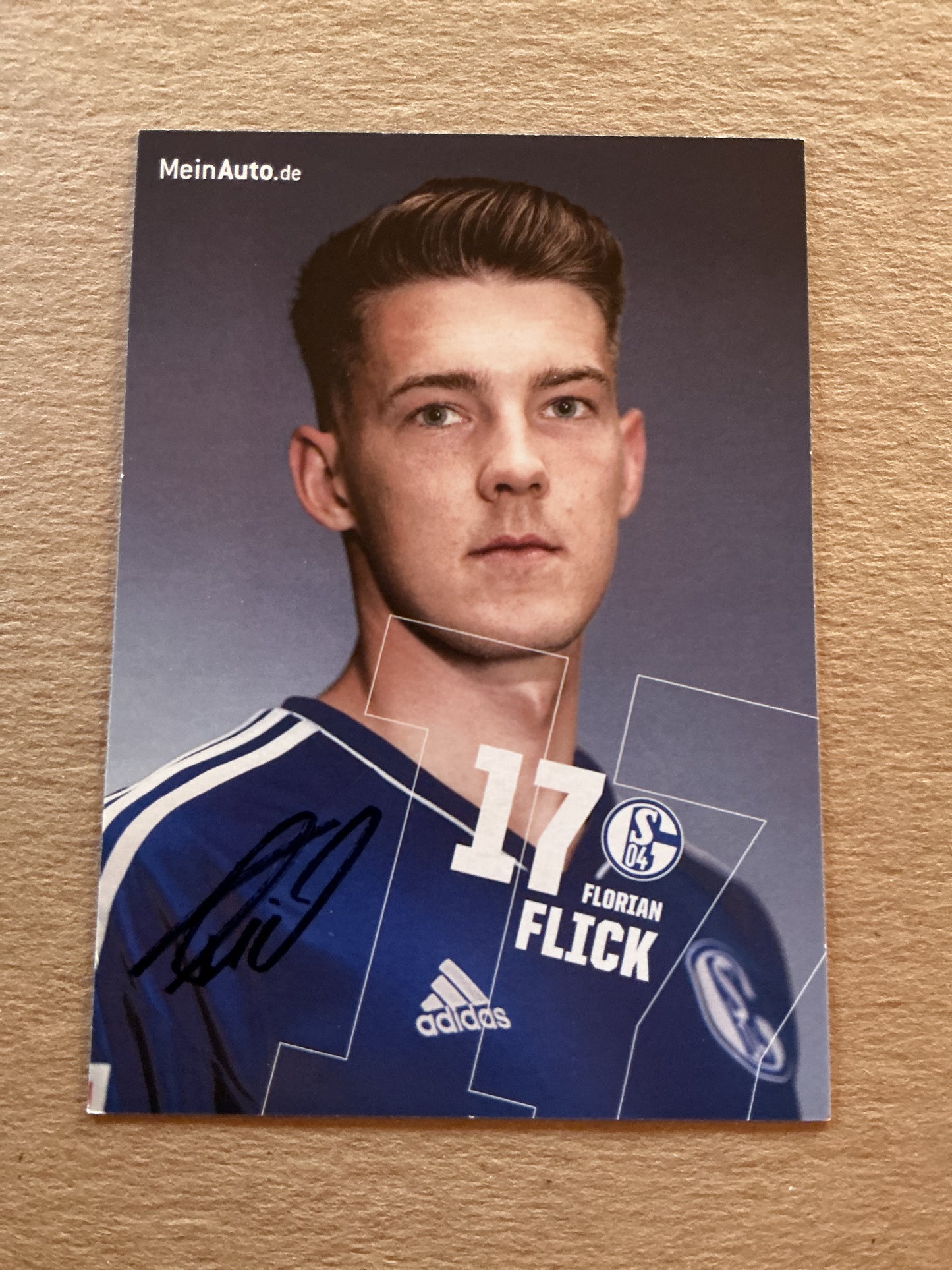 Florian Flick, Germany 🇩🇪 FC Schalke 04 2022/23 hand signed