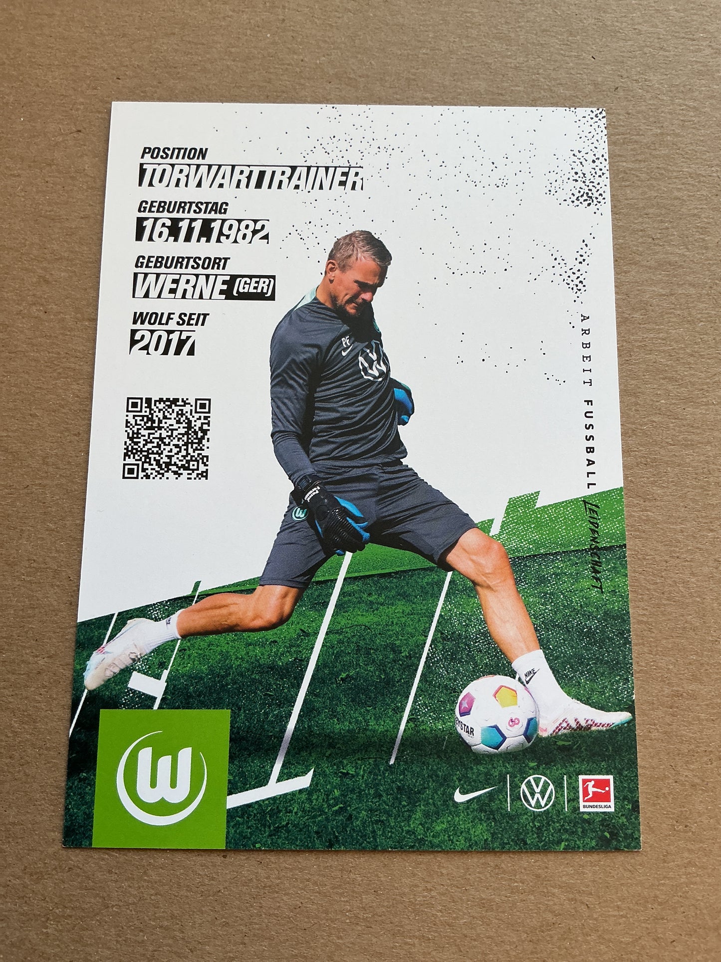 Pascal Formann, Germany 🇩🇪 VfL Wolfsburg 2023/24 hand signed