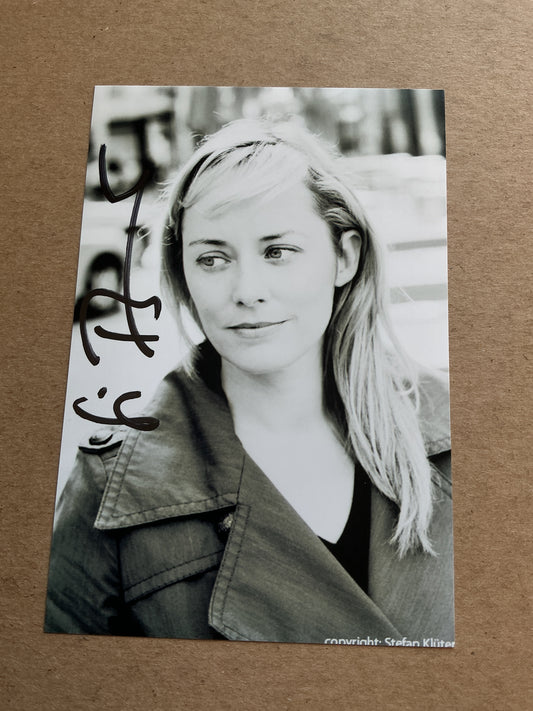 Silke Bodenbender, Germany 🇩🇪 Actress hand signed