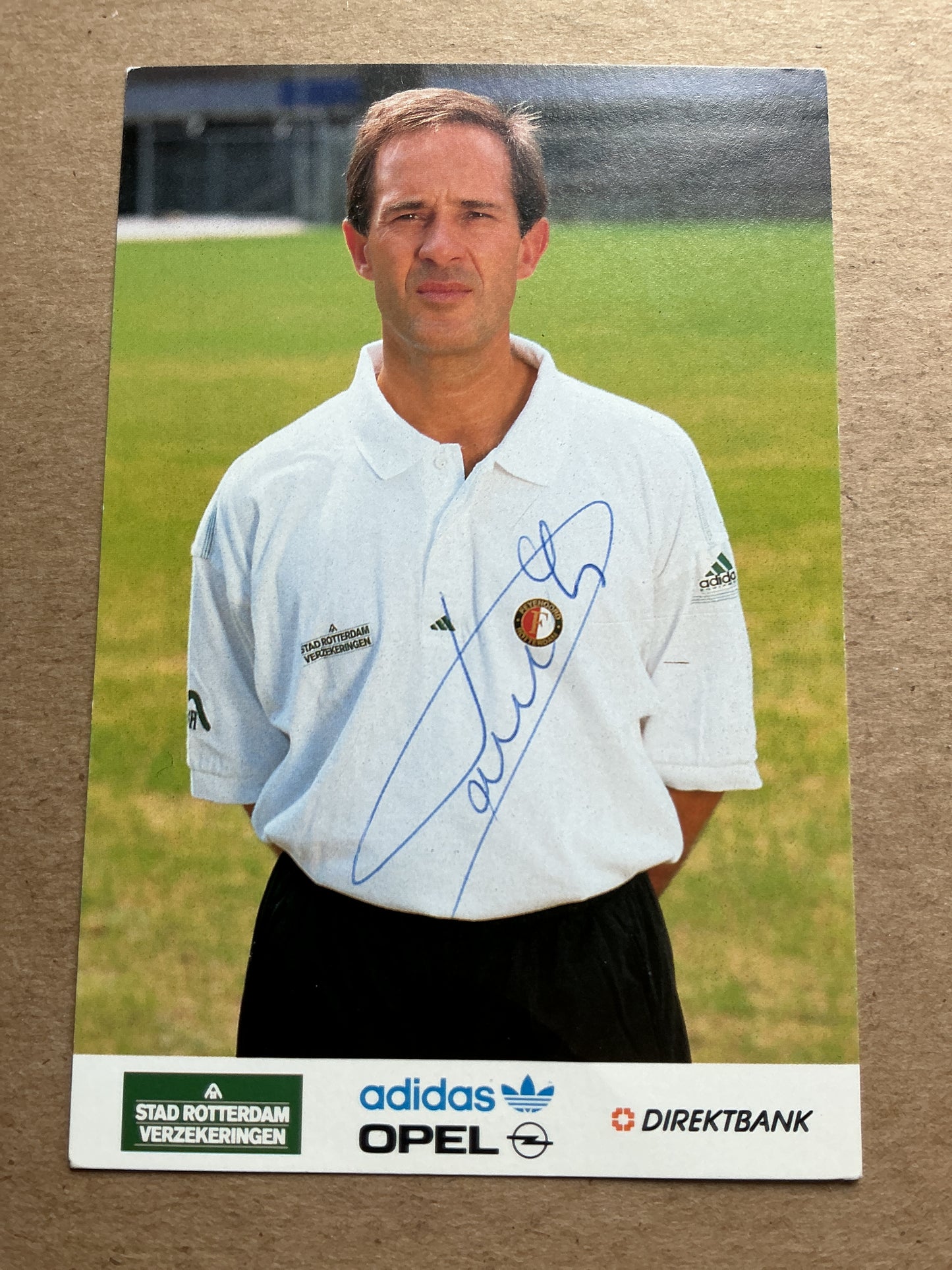 Ruud Daniels, Netherlands 🇳🇱 Feyenoord Rotterdam 1992/93 hand signed
