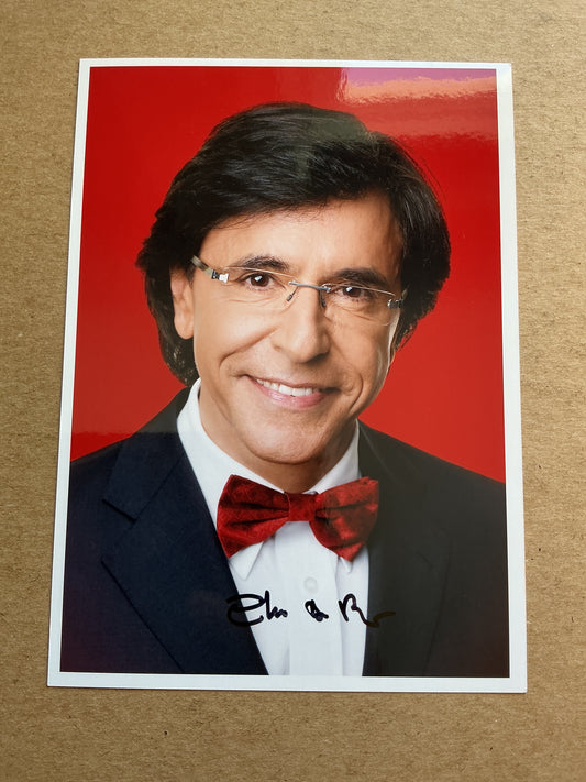 Elio Di Rupo, Belgium 🇧🇪 Prime Minister hand signed