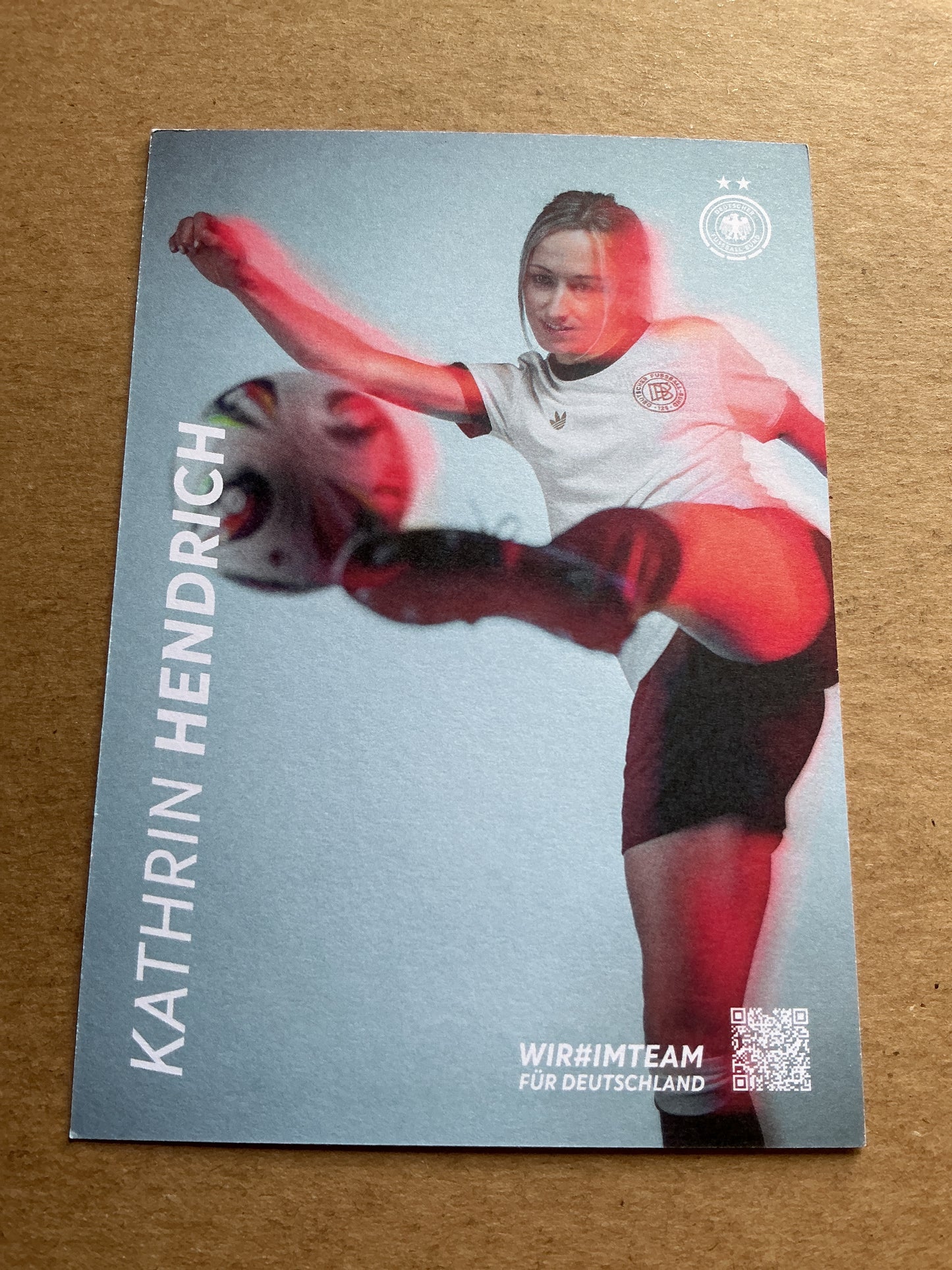 Kathrin Hendrich, Germany 🇩🇪 Women’s Euro Cup 2025 hand signed