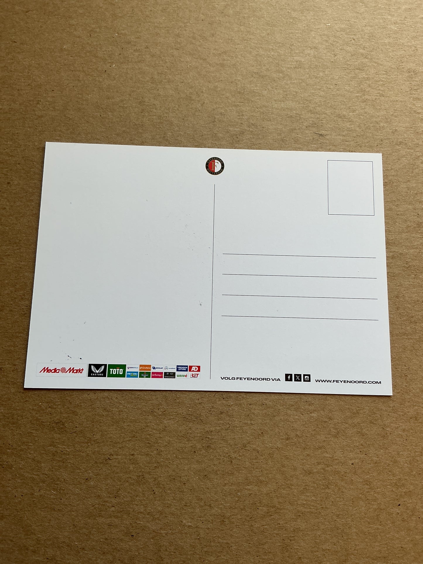 Thomas Beelen, Netherlands 🇳🇱 Feyenoord Rotterdam 2024/25 hand signed