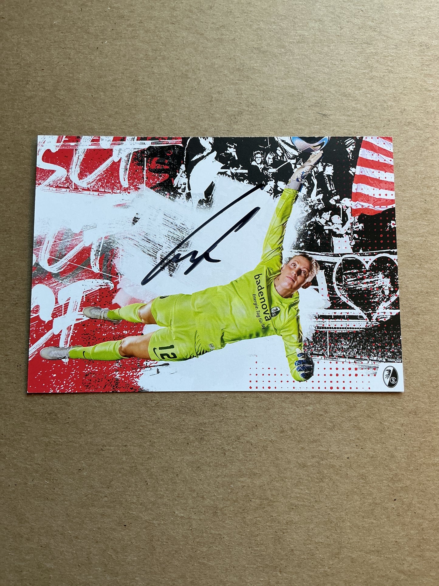 Rafaela Borggräfe, Germany 🇩🇪 SC Freiburg 2023/24 hand signed