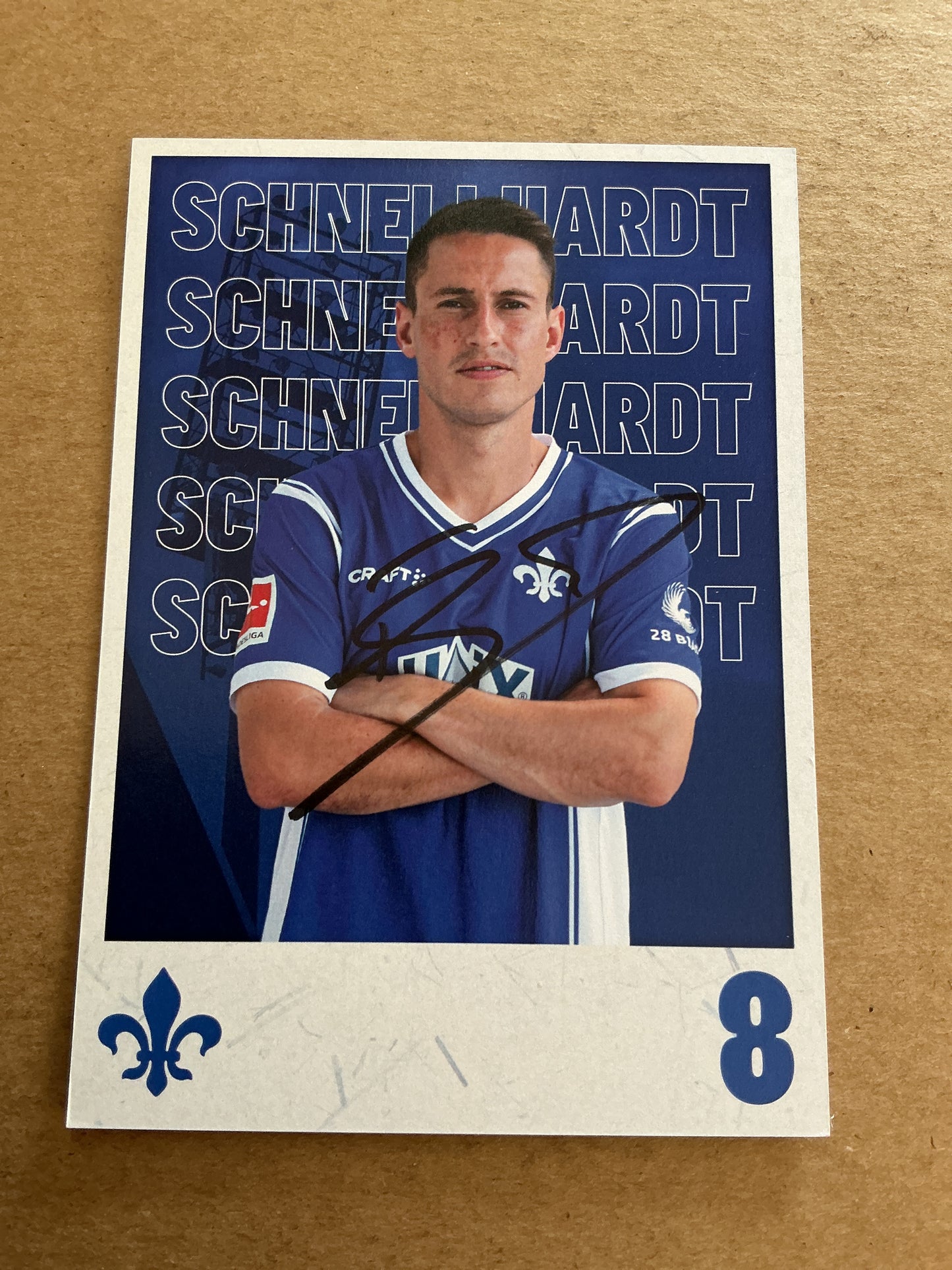 Fabian Schnellhardt, Germany 🇩🇪 SV Darmstadt 98 2023/24 hand signed