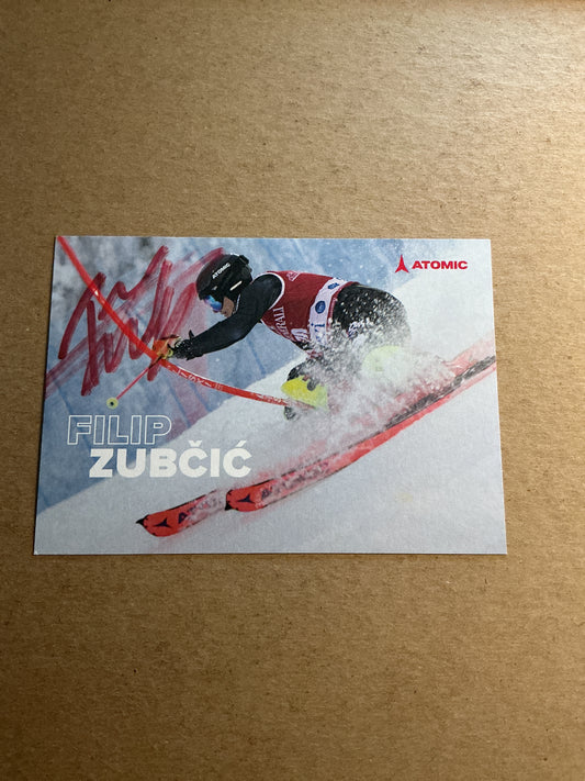 Filip Zubcic, Croatia 🇭🇷 Alpine Winter Sports 2024/25 hand signed