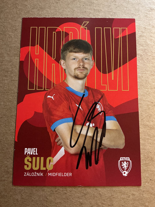 Pavel Sulc, Czech Republic 🇨🇿 2023 hand signed
