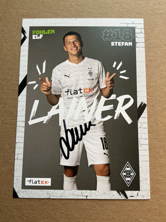 Stefan Lainer, Austria 🇦🇹 Borussia Mönchengladbach 2020/21 hand signed