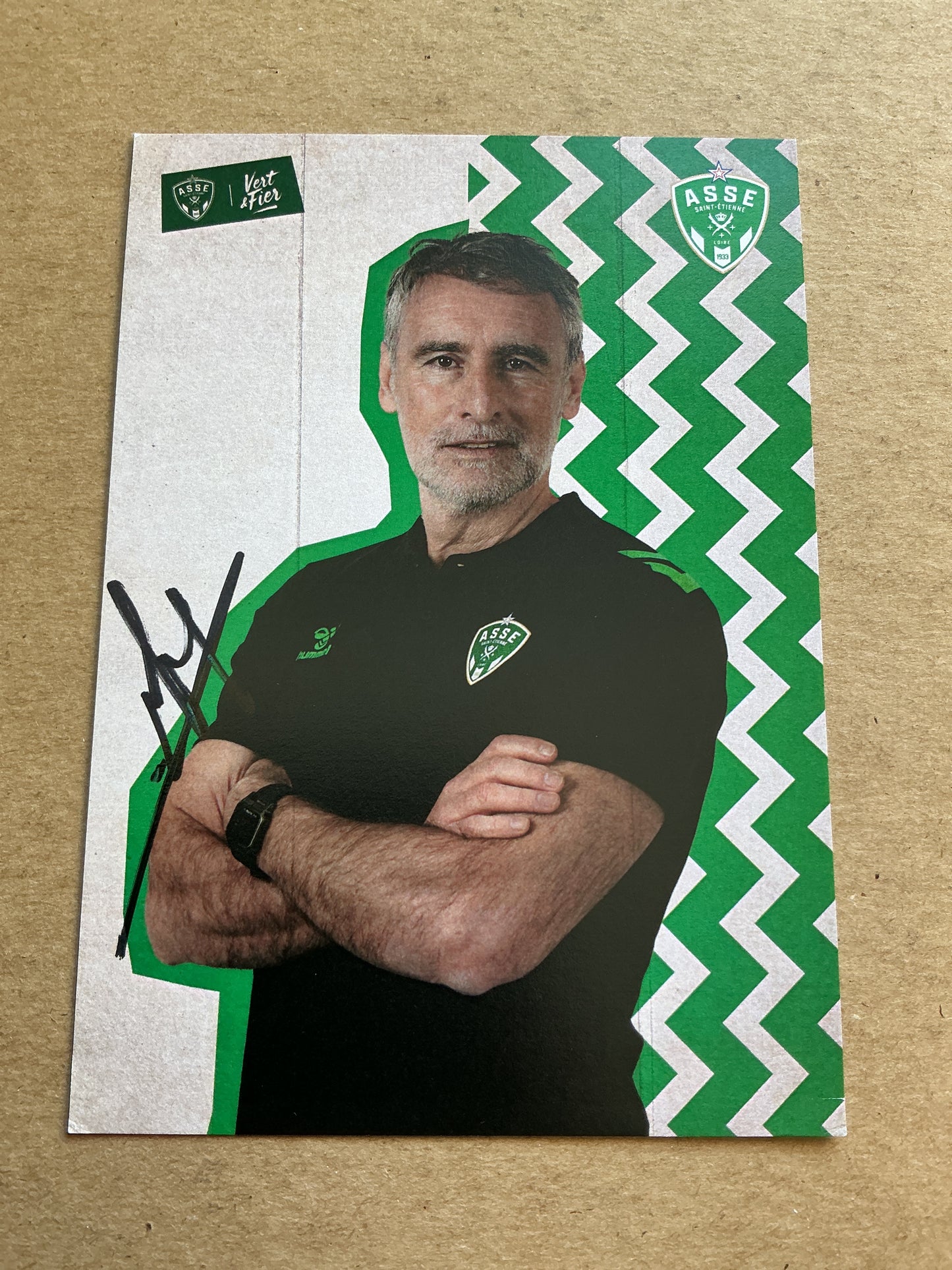 Olivier Dall‘Oglio, France 🇫🇷 AS Saint-Etienne 2023/24 hand signed