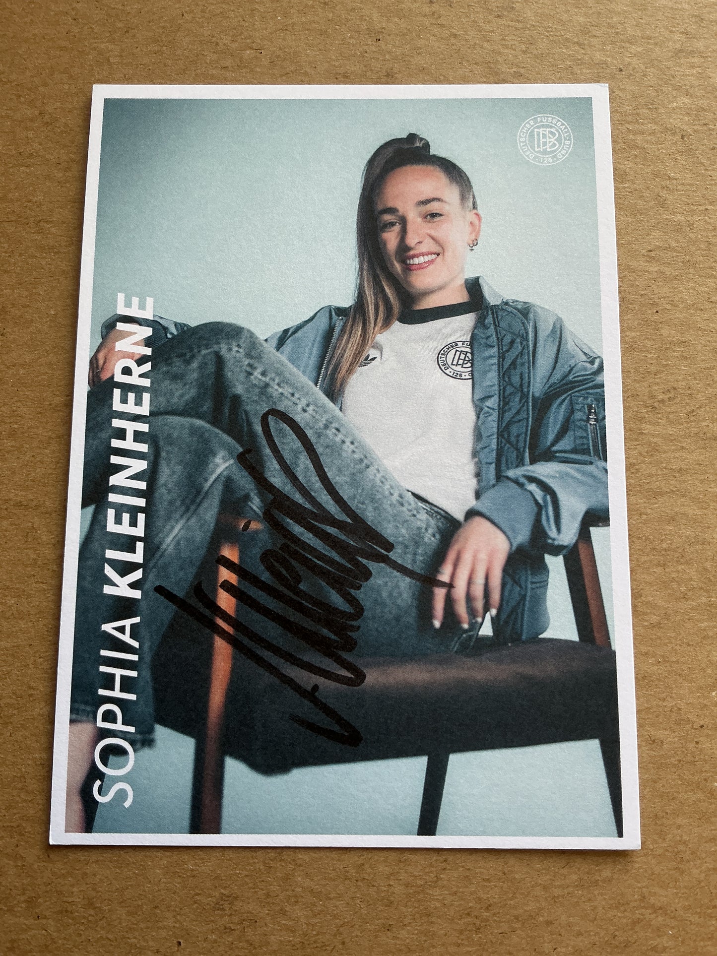Sophia Kleinherne, Germany 🇩🇪 Women’s Euro Cup 2025 hand signed