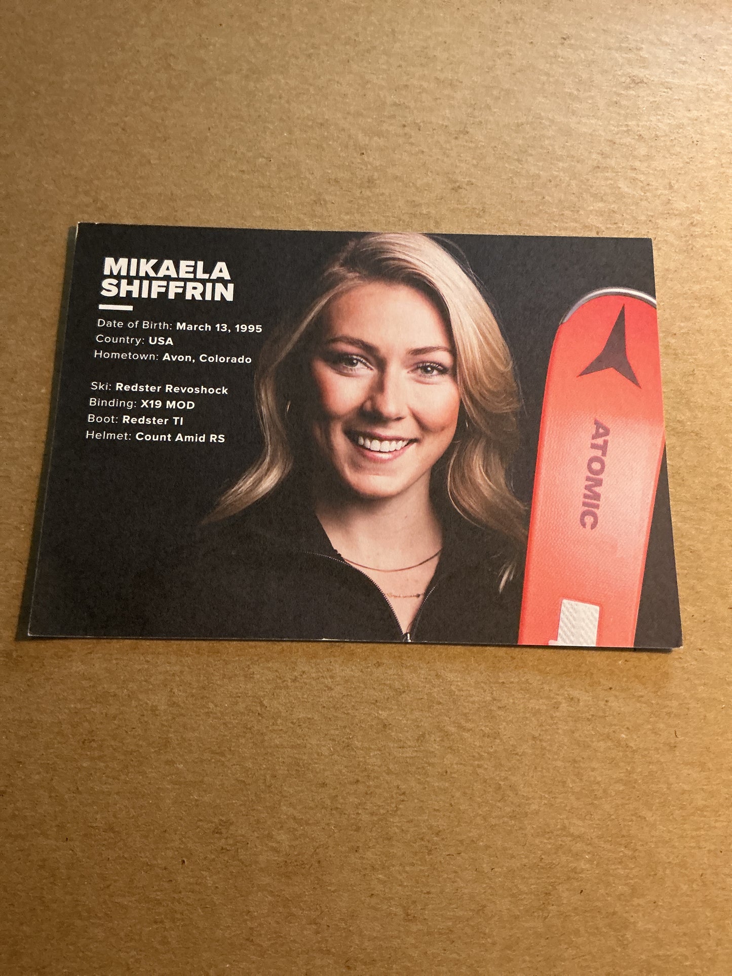 Mikaela Shiffrin, USA 🇺🇸 Alpine Winter Sports 2024/25 hand signed