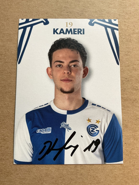 Dijon Kameri, Austria 🇦🇹 Grasshopper Club Zürich 2023/24 hand signed