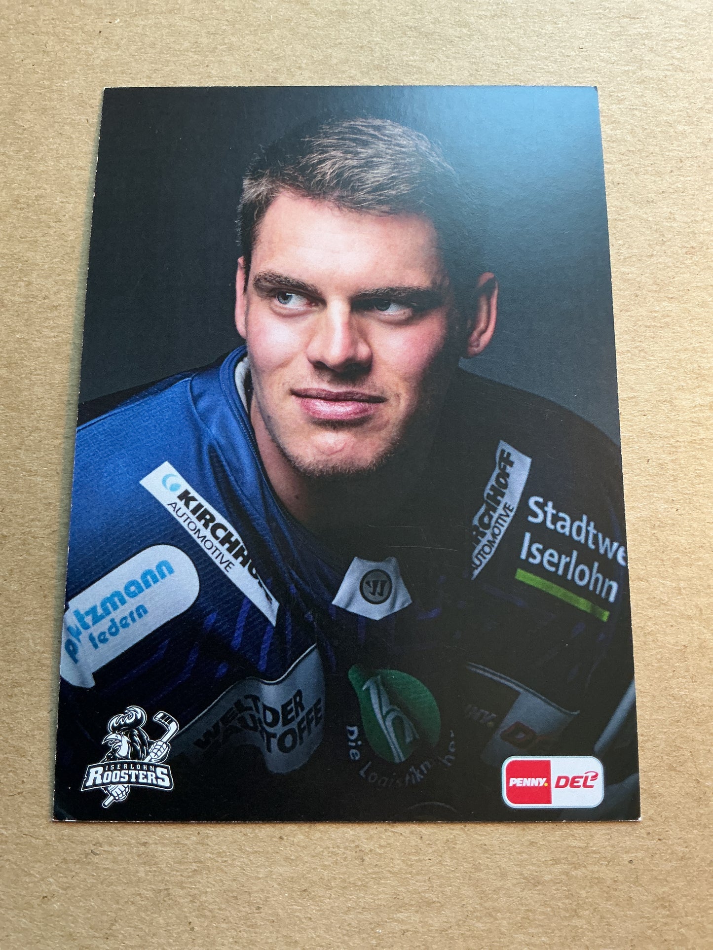 Johannes Huss, Germany 🇩🇪 Iserlohn Roosters 2024/25 hand signed