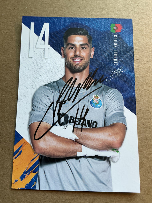 Claudio Ramos, Portugal 🇵🇹 FC Porto 2024/25 hand signed