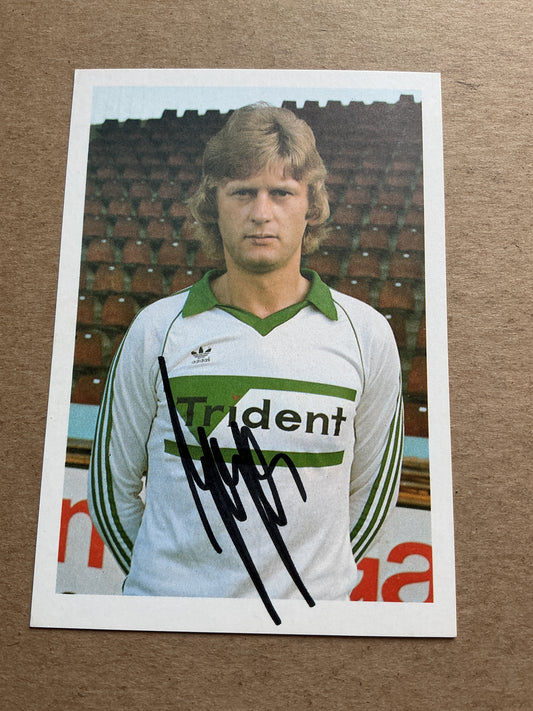 Jerzy Gorgon, Poland 🇵🇱 FC St. Gallen  1982/83 hand signed