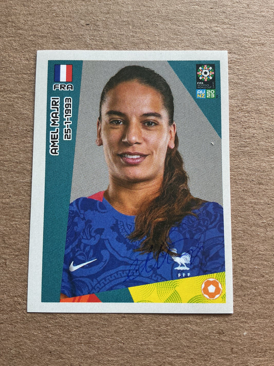 Amel Majri, France 🇫🇷 FIFA Women’s World Cup 2023 Panini hand signed