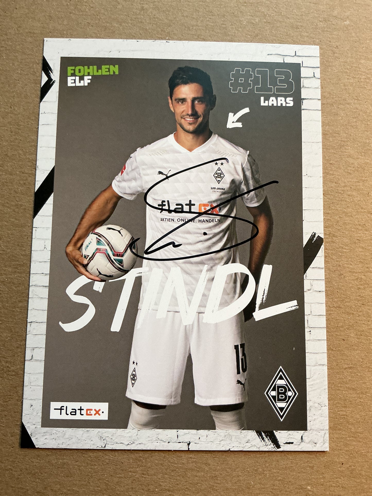 Lars Stindl, Germany 🇩🇪 Borussia Mönchengladbach 2020/21 hand signed