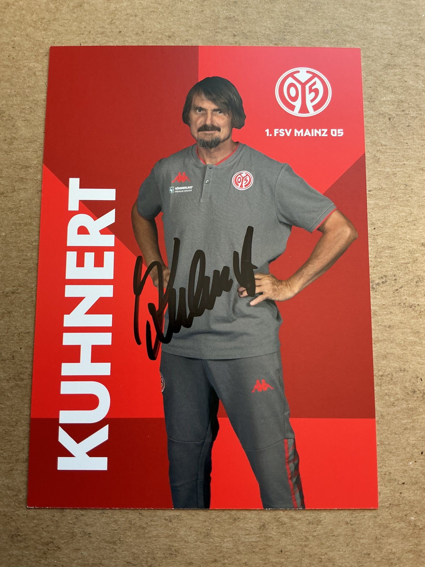 Stephan Kuhnert, Germany 🇩🇪 FSV Mainz 05 2020/21 hand signed