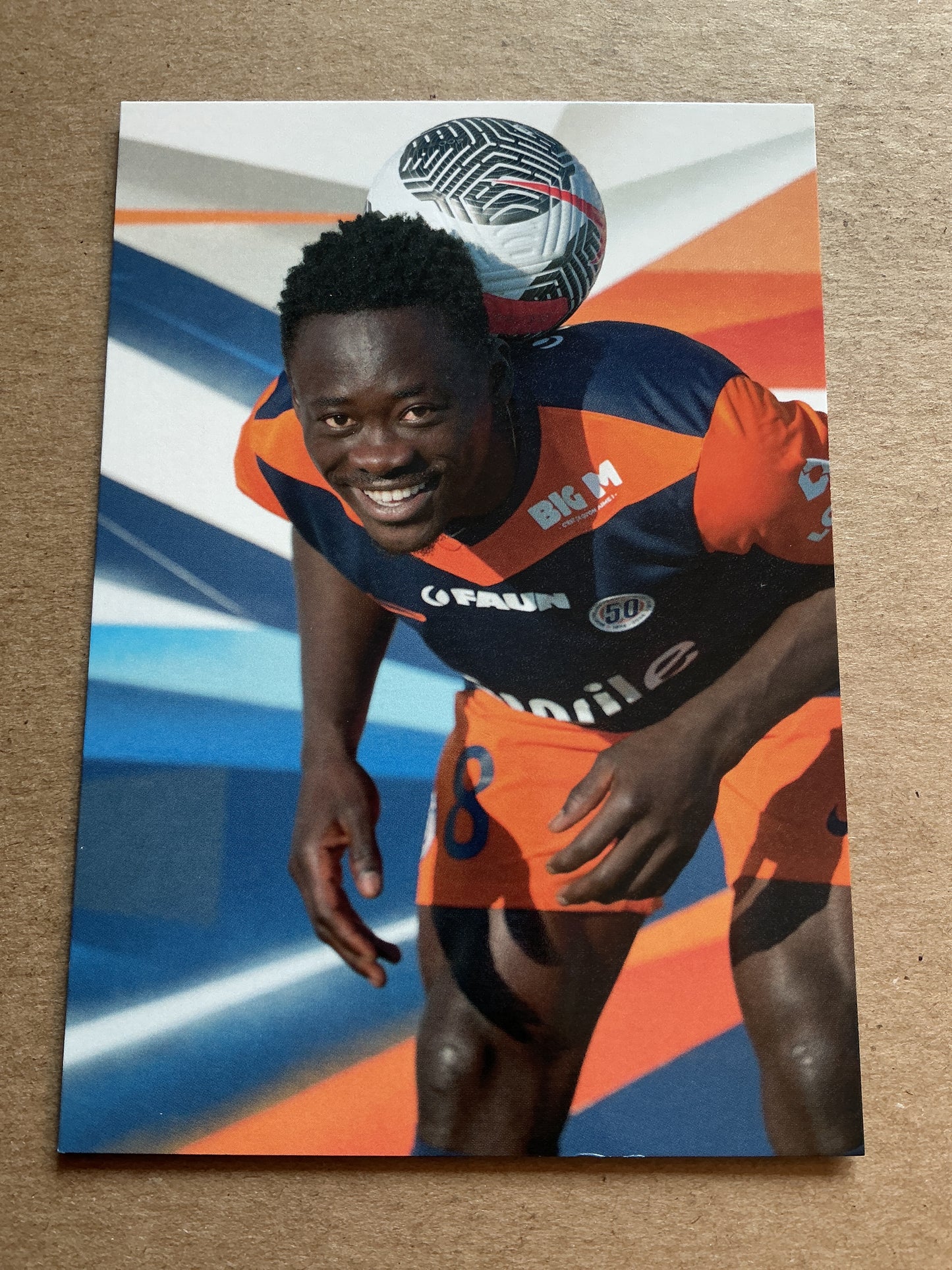 Akor Adams, Nigeria 🇳🇬 Montpellier HSC 2024/25 hand signed