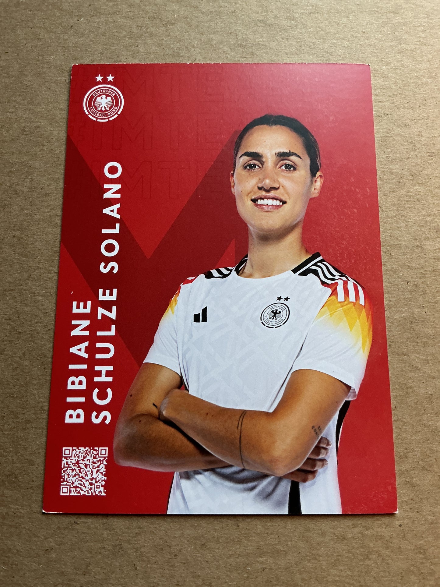 Bibiane Schulze Solano, Germany 🇩🇪 Summer Olympics 2024 hand signed