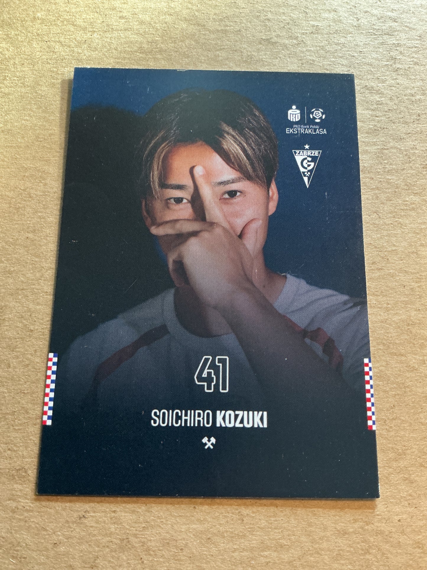 Soichuro Kozuki, Japan 🇯🇵 Gornik Zabrze 2024/25 hand signed