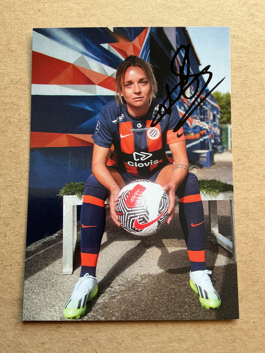 Marion Torrent, France 🇫🇷 Montpellier HSC 2023/24 hand signed