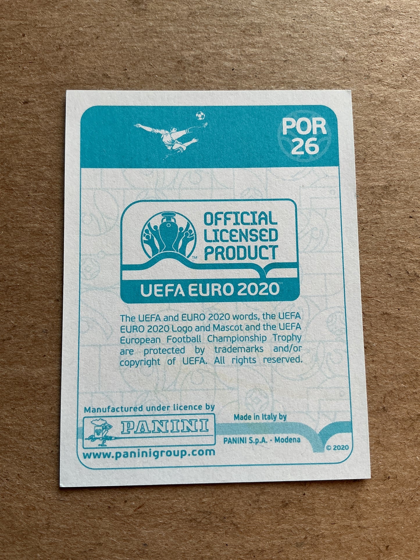 João Félix, Portugal 🇵🇹 UEFA Euro 2020 Panini hand signed