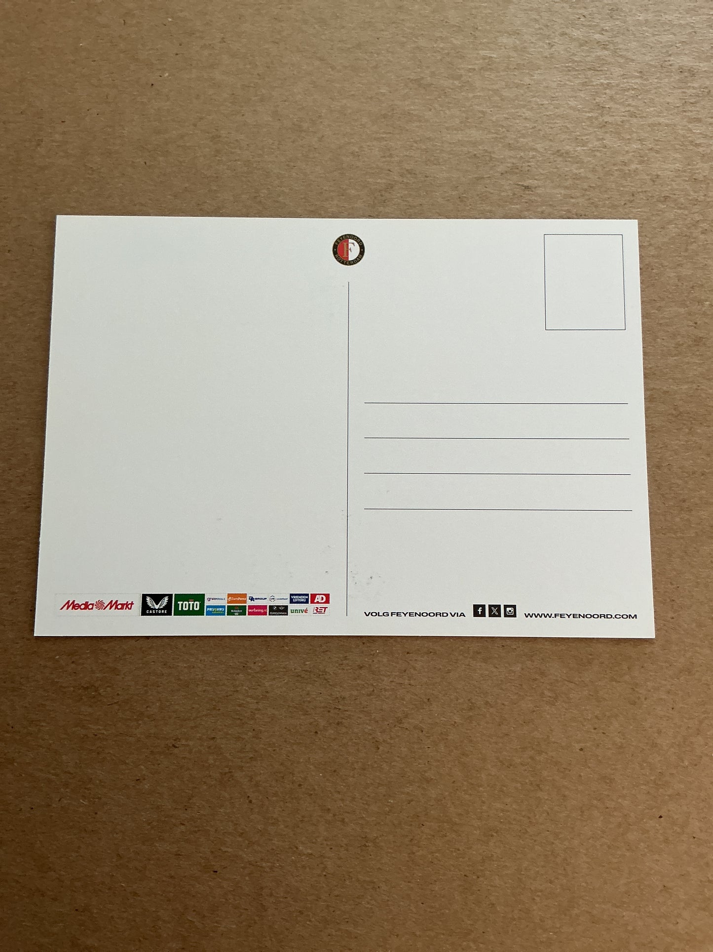 Julian Carranza, Argentina 🇦🇷 Feyenoord Rotterdam 2024/25 hand signed