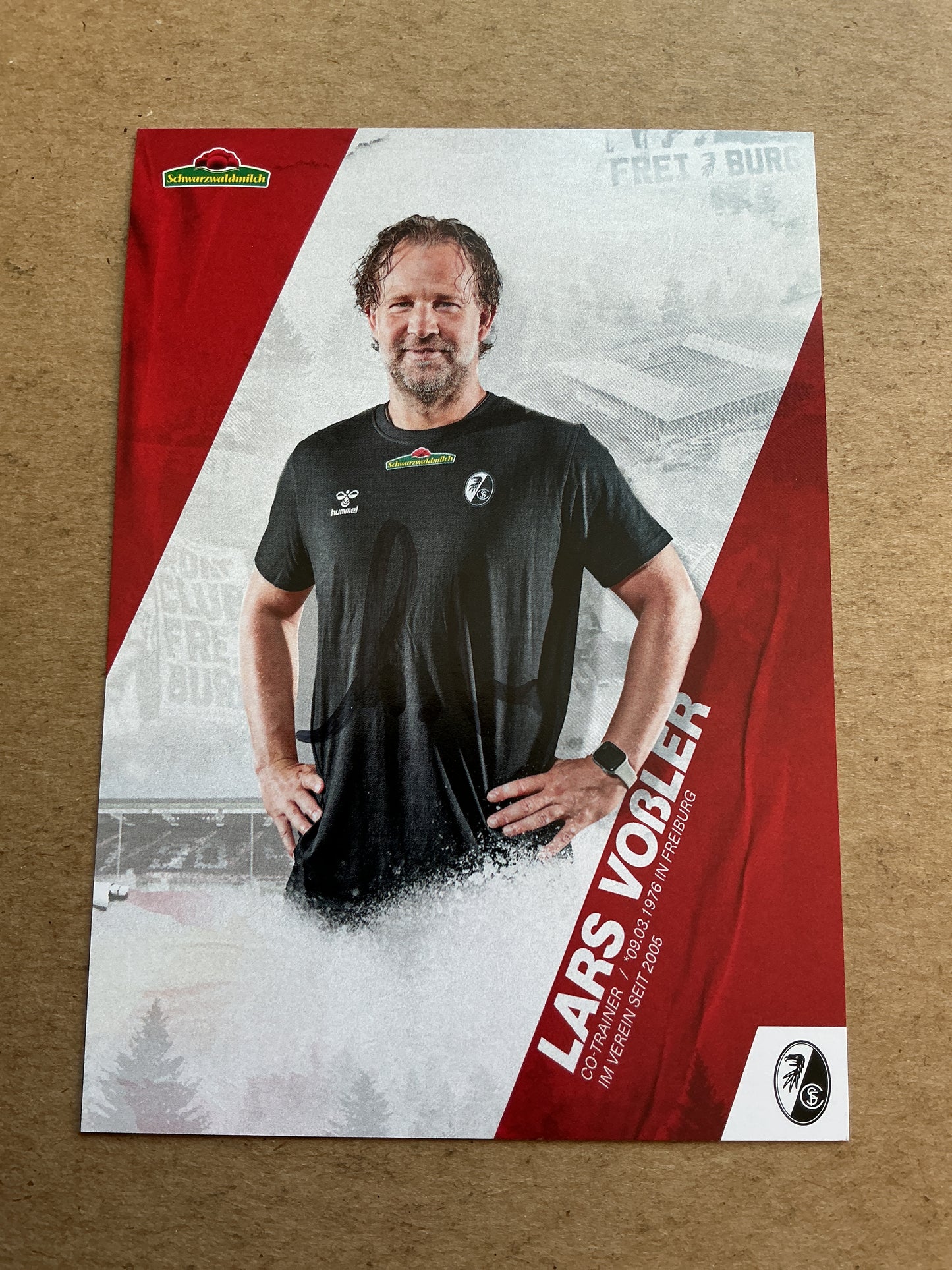 Lars Voßler, Germany 🇩🇪 SC Freiburg 2020/21 hand signed
