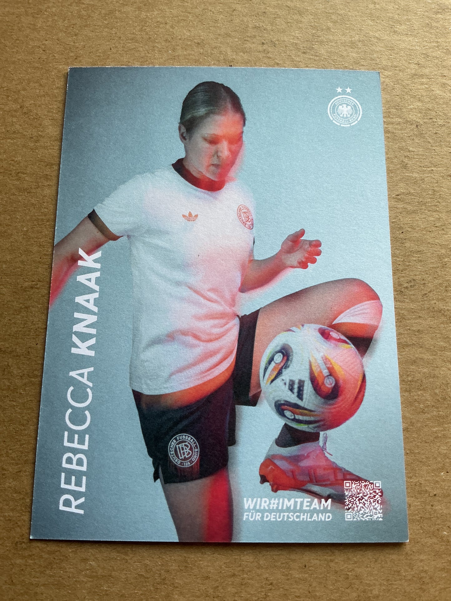 Rebecca Knaak, Germany 🇩🇪 Women’s Euro Cup 2025 hand signed