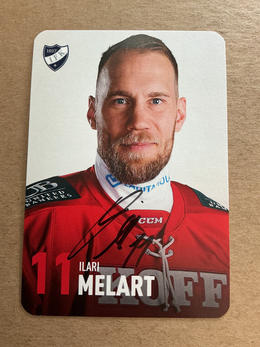 Ilari Melart, Finland 🇫🇮 HIFK Hockey 2024/25 hand signed