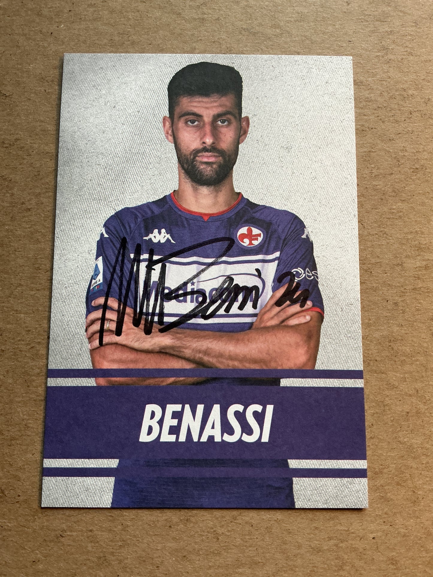 Marco Benassi, Italy 🇮🇹 ACF Fiorentina 2021/22 hand signed