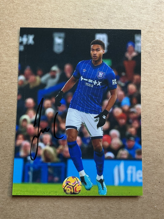 Jens Cajuste, Sweden 🇸🇪 Ipswich Town 2024/25 hand signed
