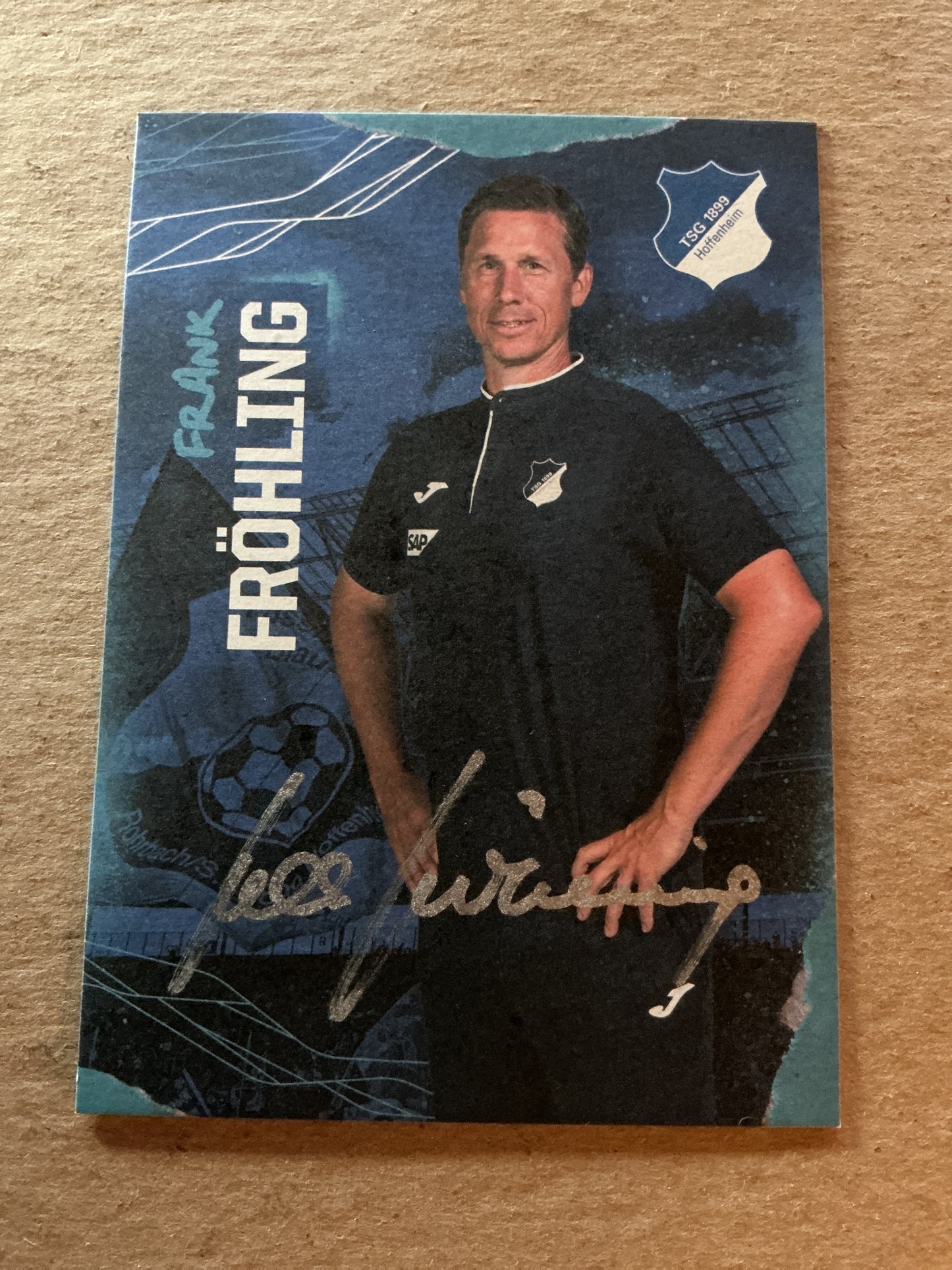 Frank Fröhling, Germany 🇩🇪 TSG 1899 Hoffenheim 2022/23 hand signed