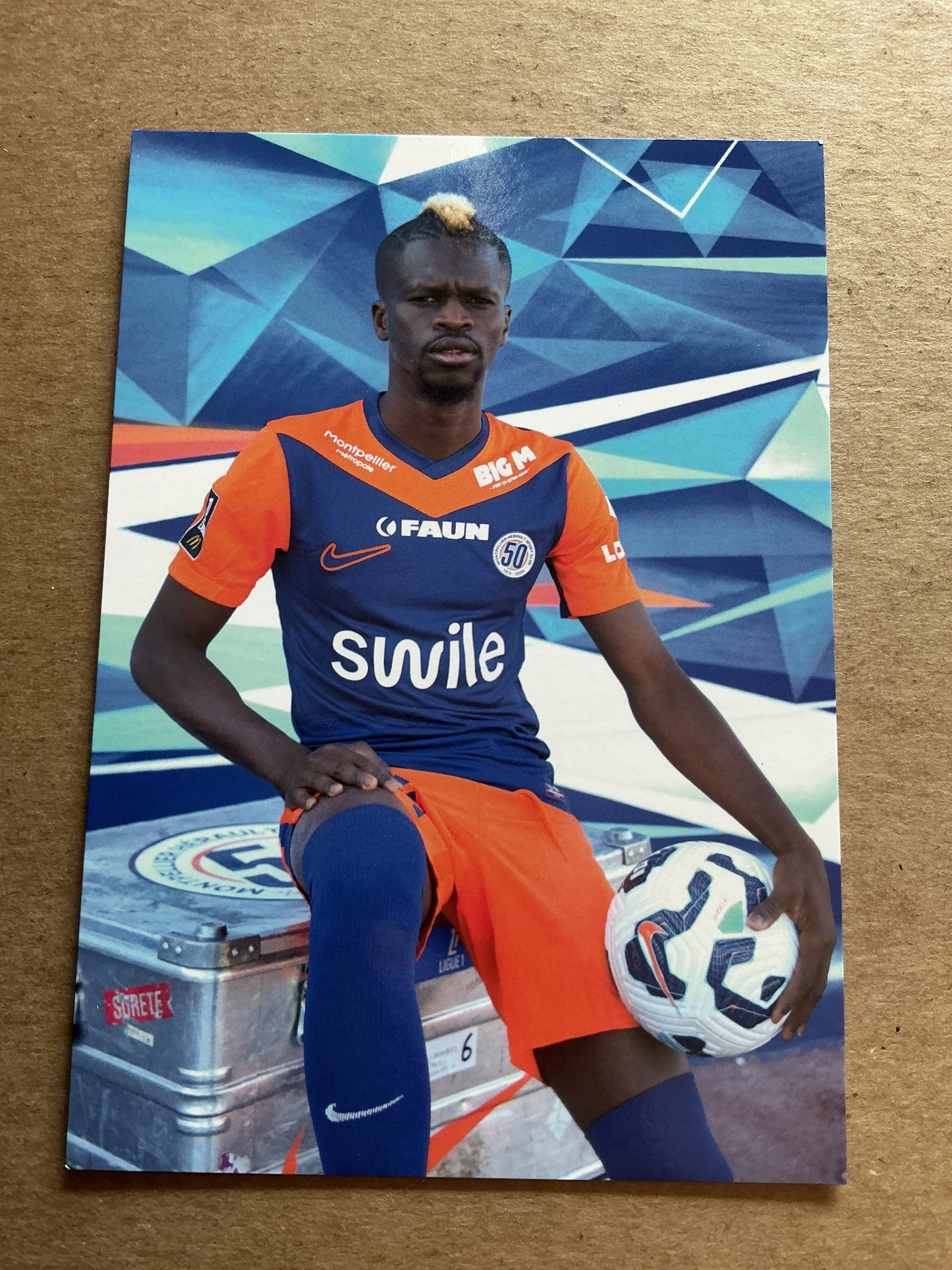 Falaye Sacko, Mali 🇲🇱 Montpellier HSC 2024/25 hand signed
