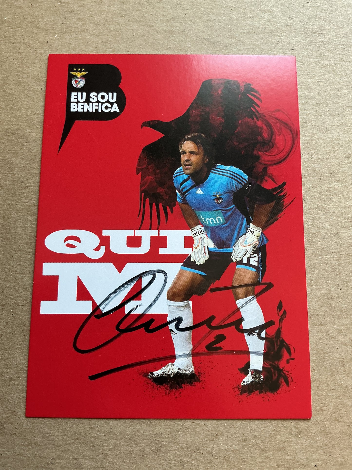 Quim, Portugal 🇵🇹 SL Benfica 2009/10 hand signed