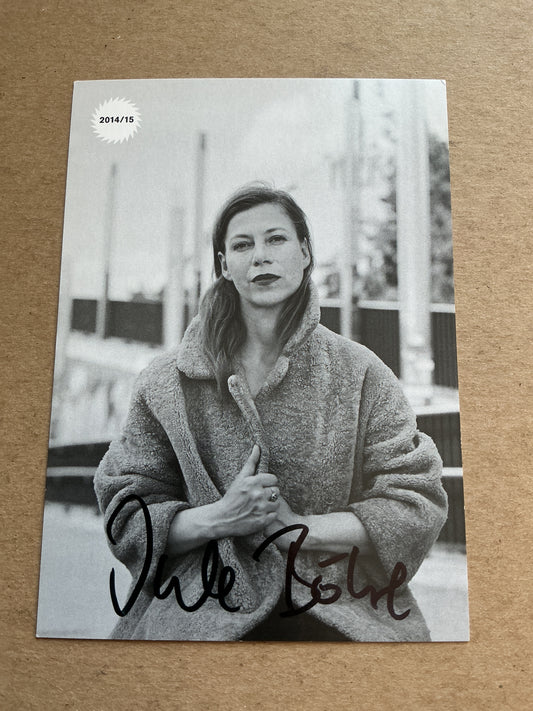 Jule Böwe, Germany 🇩🇪 Actress hand signed