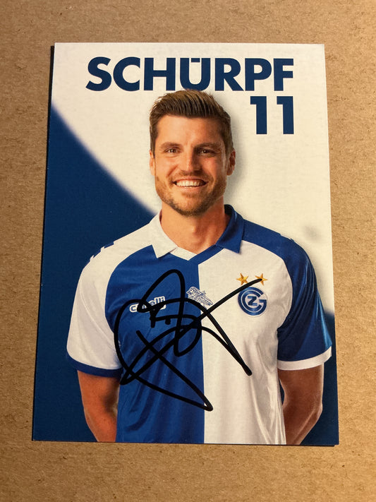 Pascal Schlürpf, Switzerland 🇨🇭 Grasshopper Zürich 2024/25 hand signed