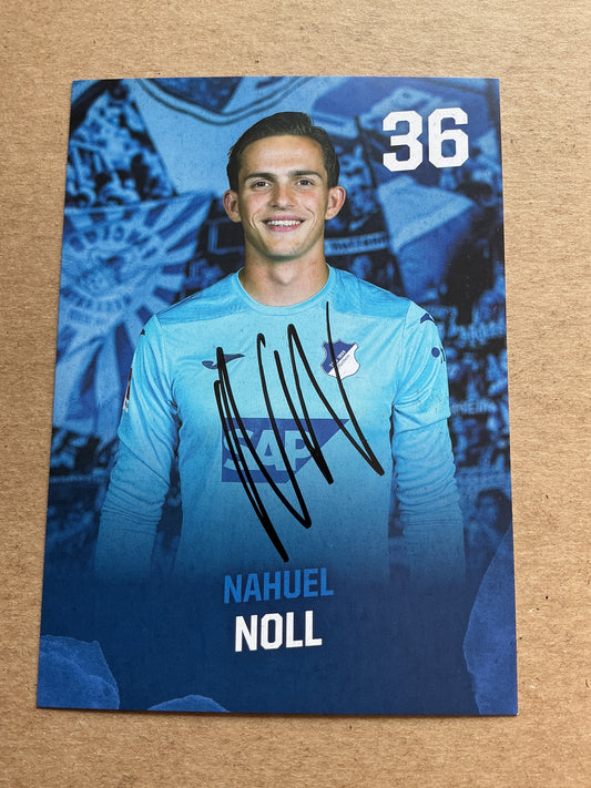 Nahuel Noll, Germany 🇩🇪 TSG 1899 Hoffenheim 2023/24 hand signed