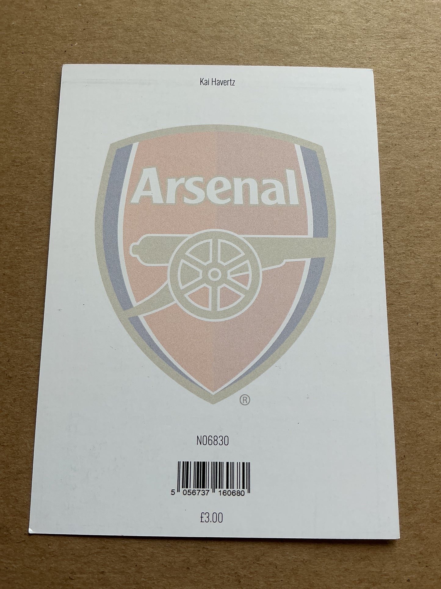 Kai Havertz, Germany 🇩🇪 Arsenal FC 2024/25 hand signed