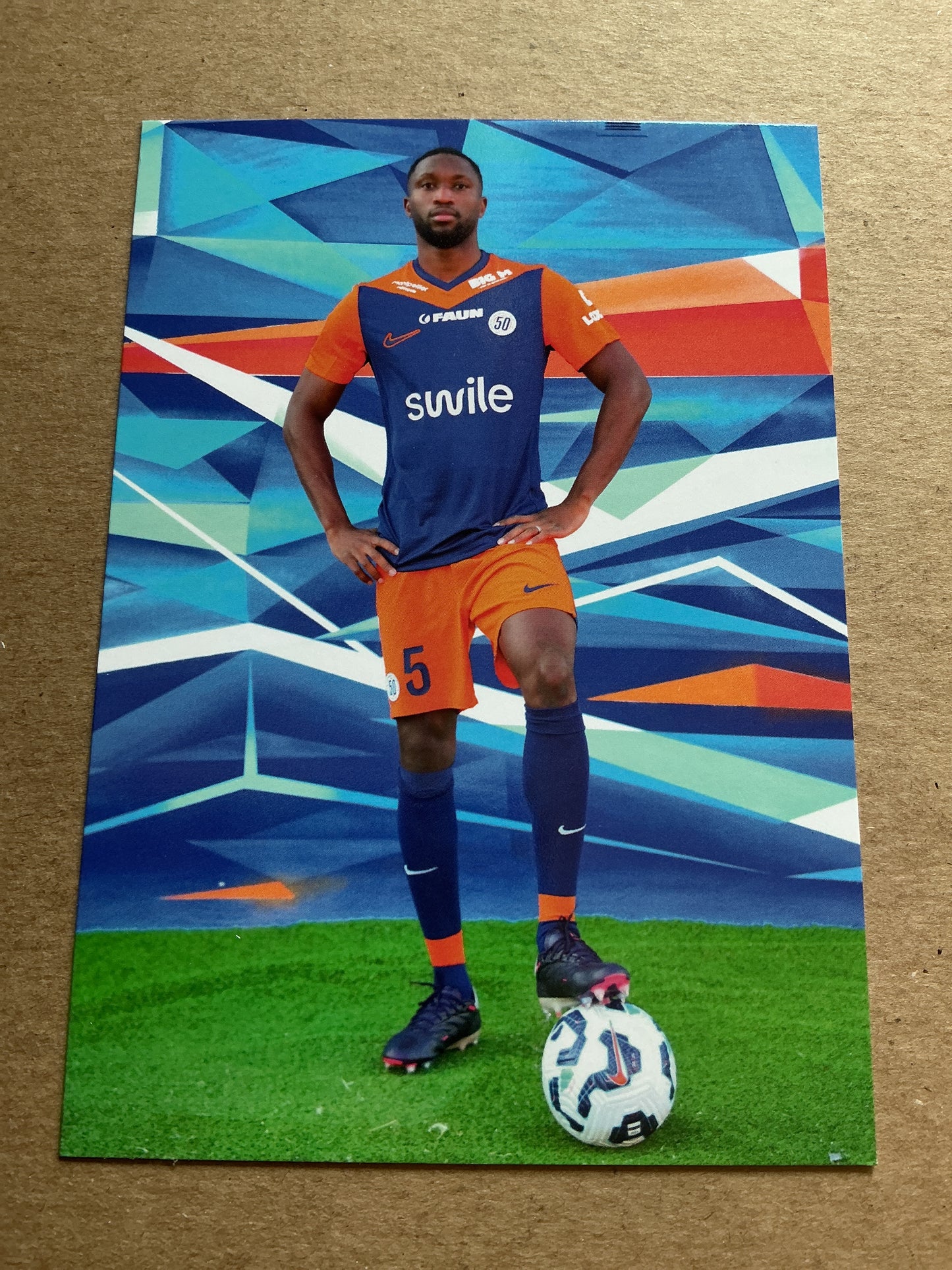 Modibo Sagnan, Mali 🇲🇱 Montpellier HSC 2024/25 hand signed