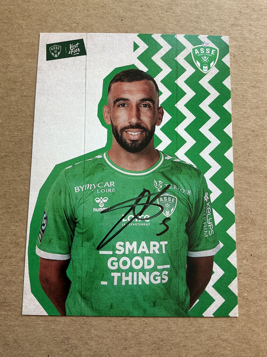 Florian Tardieu, France 🇫🇷 AS Saint-Etienne 2023/24 hand signed