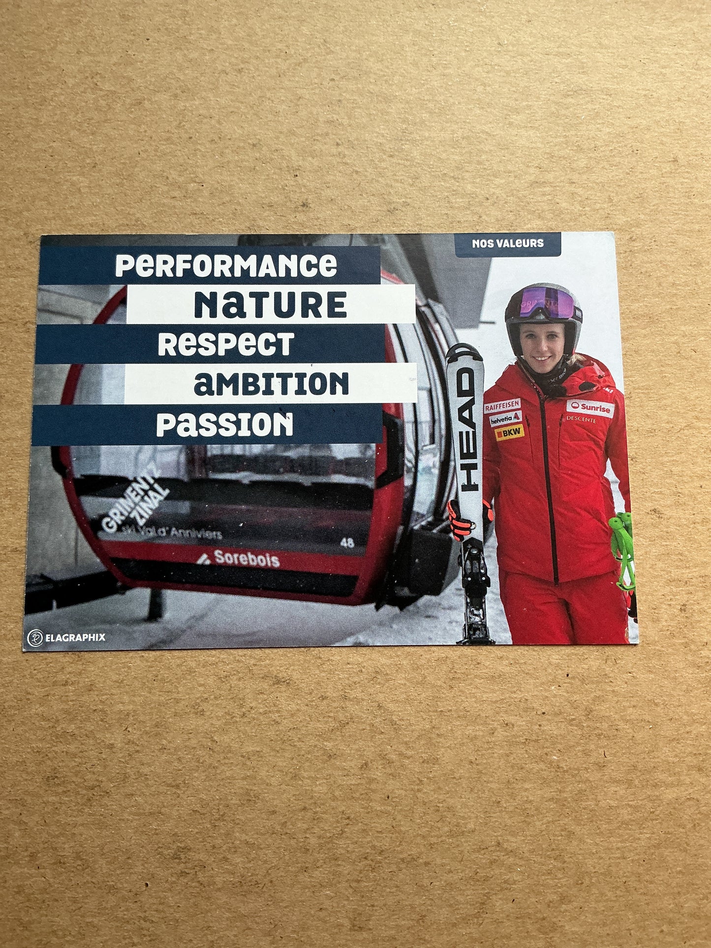 Camille Rast, Switzerland 🇨🇭Alpine 2023/24 hand signed