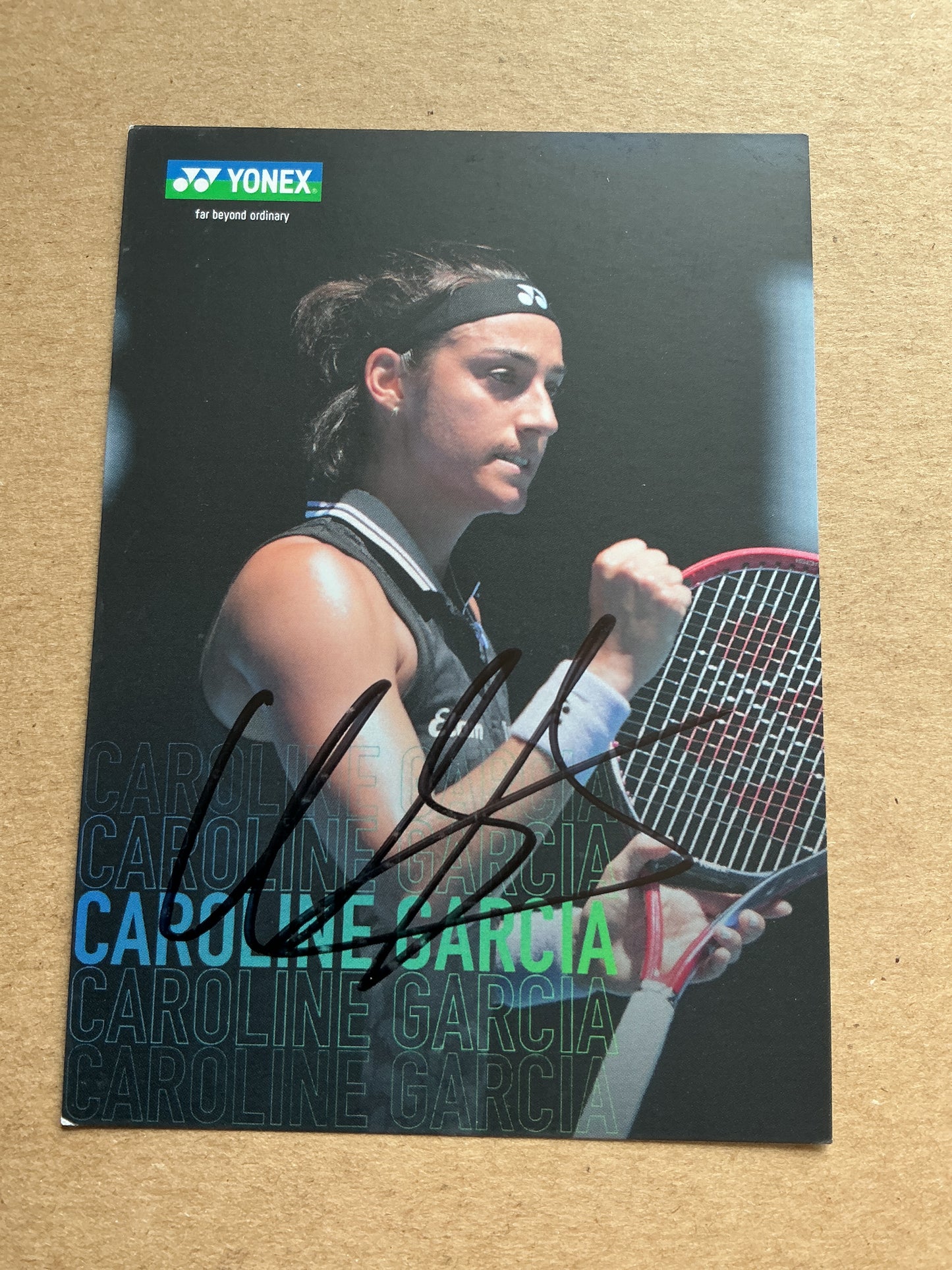 Caroline Garcia, France 🇫🇷 Tennis Sports 2025 hand signed