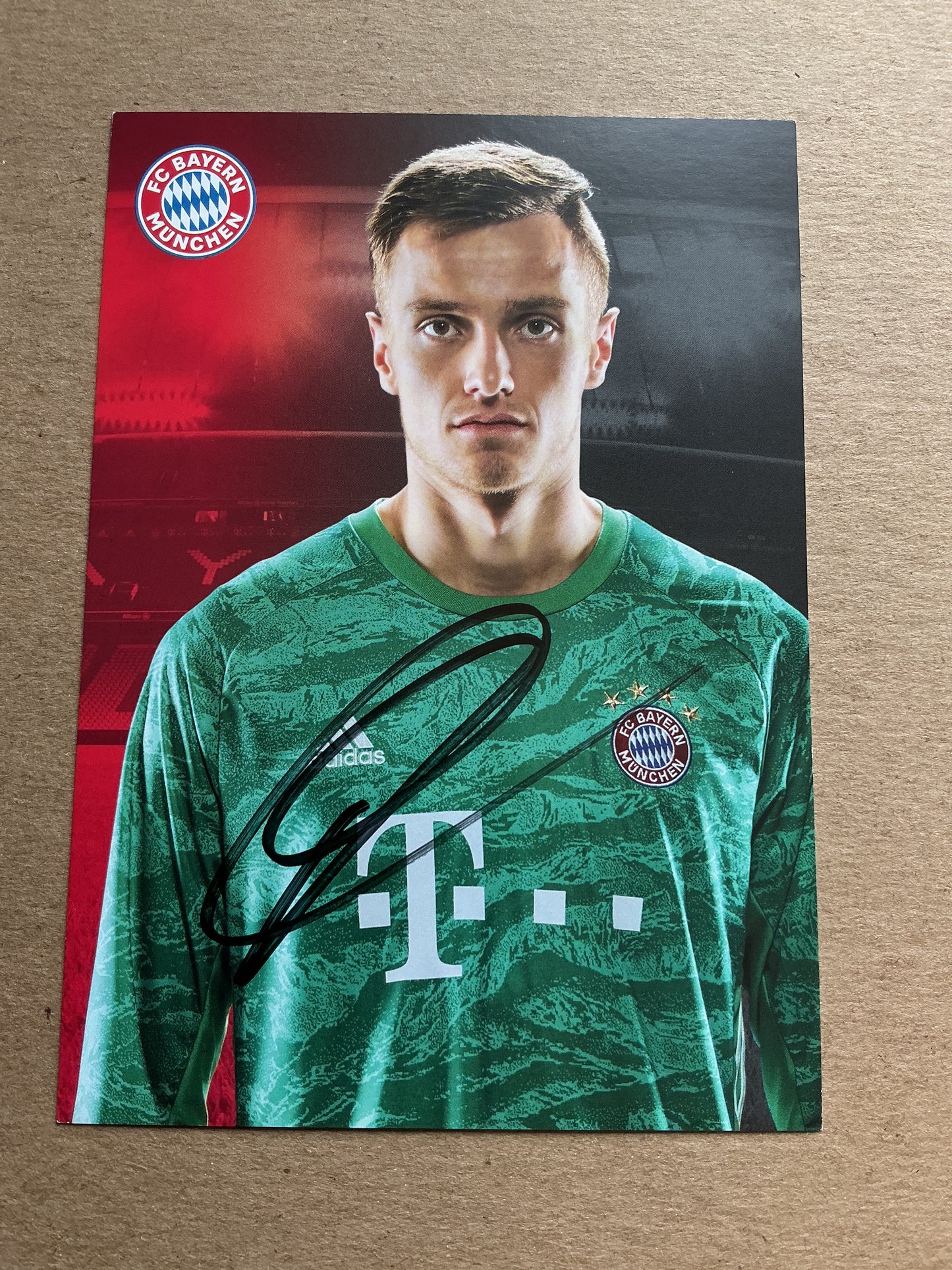 Christian Früchtl, Germany 🇩🇪 FC Bayern München 2019/20 hand signed